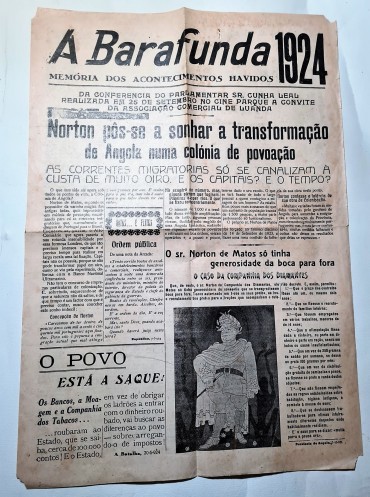 FOLHA VOLANTE LUANDA 1924