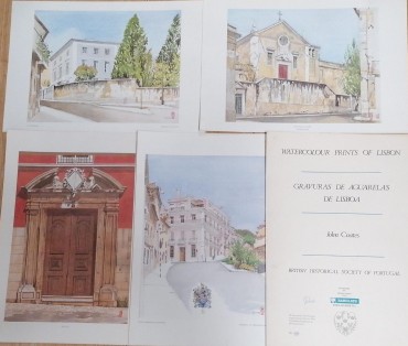 «Memórias de Portugal» e «Gravuras de aguarelas de Lisboa»