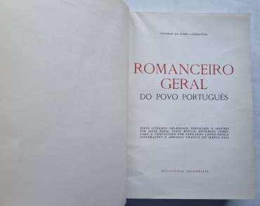 ROMANCEIRO GERAL DO POVO PORTUGUÊS 