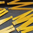 Cinco réguas extensíveis
