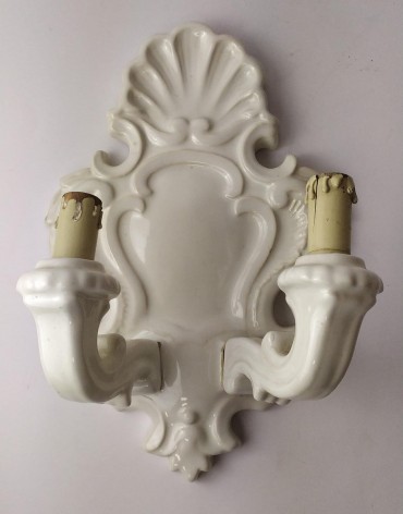 Aplique de parede com dois lumes