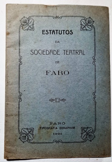 ESTATUTOS DA SOCIEDADE TEATRAL DE FARO