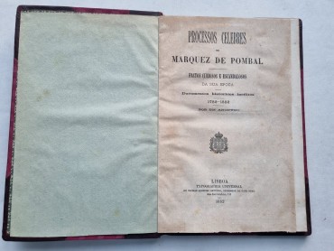 PROCESSSOS CELEBRES DO MARQUEZ DE POMBAL 