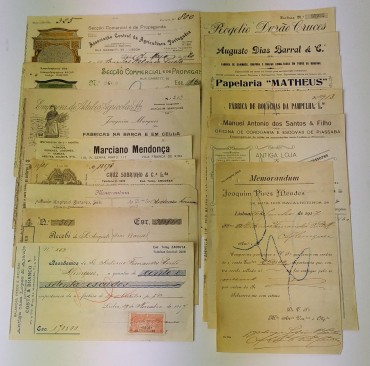 15 faturas de empresas diversas 