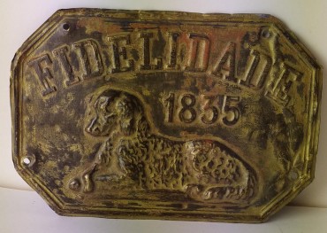 Placa «Fidelidade 1835»