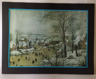 «Paisagem de Inverno» - PETER BRUGHEL «LE JEUNE»