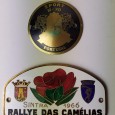 Duas placas publicitárias «Sport M-70» e «Rallye das Camélias 1966»