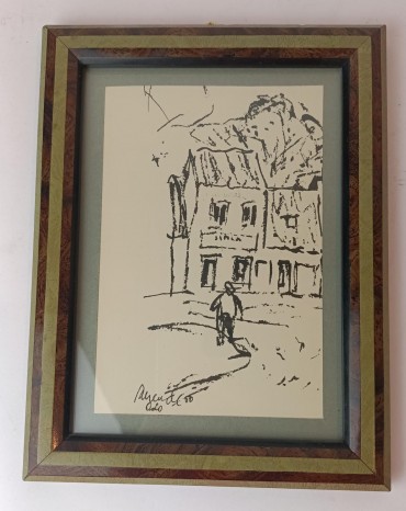 «Porto - Recanto da Cidade» - JÚLIO RESENDE (1917-2011)