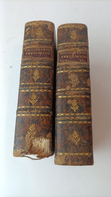 Dicionário Teológico 1795 (Tomo I e II)