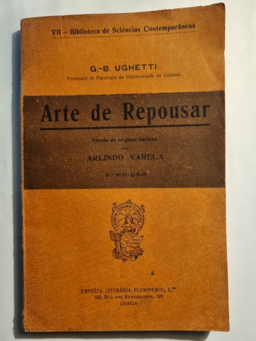 ARTE DE REPOUSAR 