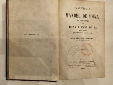NAUFRAGE DE MANOEL DE SOUZA DE SEPULVEDA ET DE DONA LEONOR DE SÁ