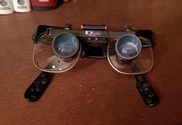 Óculos com lentes de optometria