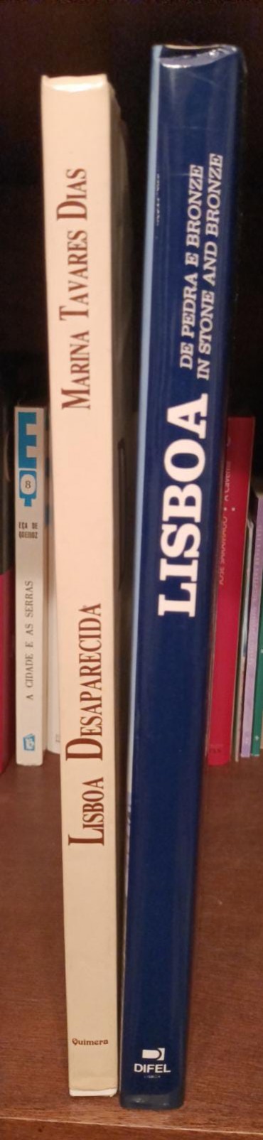 Dois livros sobre Lisboa