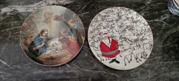 Dois pratos de Natal