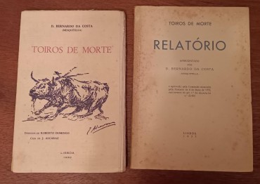 Dois livros sobre tauromaquia 
