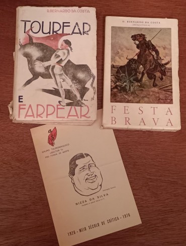 Três livros sobre tauromaquia 