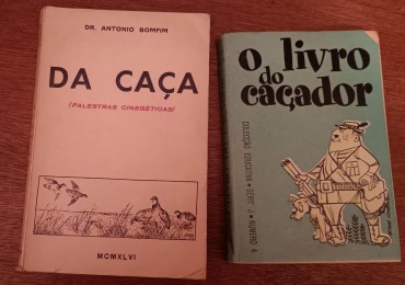 Dois livros sobre caça 
