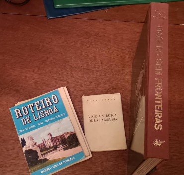 Três livros sobre viagens 