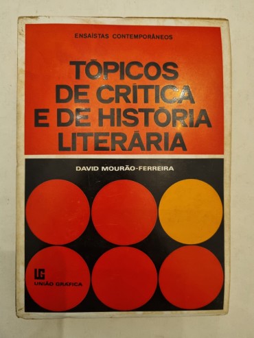 TÓPICOS DE CRITICA E DE HISTÓRIA LITERÁRIA