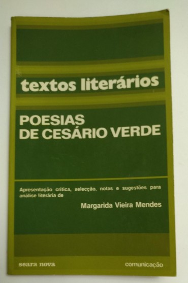 POESIAS DE CESÁRIO VERDE
