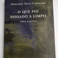 O QUE FOI PASSADO A LIMPO