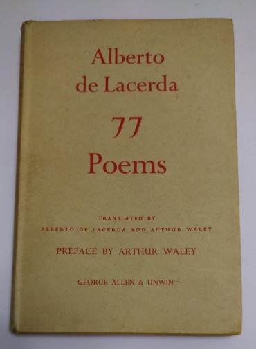 ALBERTO DE LACERDA 77 POEMS