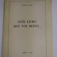 ESTE LIVRO QUE VOS DEIXO