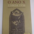 O ANO X LISBOA 1936 - Estudo de factos socioculturais