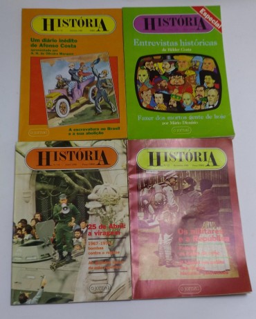 HISTÓRIA - 4 REVISTAS