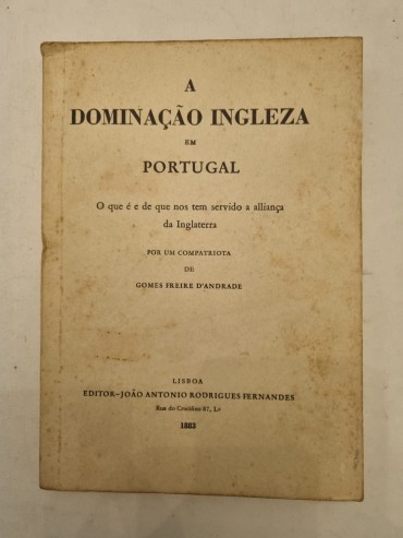 A DOMINAÇÃO INGLEZA EM PORTUGAL