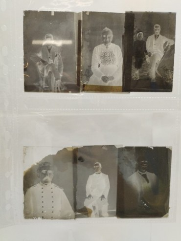 22 negativos fotográficos em vidro 