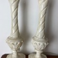 par de candeeiros em alabastro