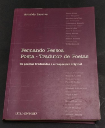 FERNANDO PESSOA POETA TRADUTOR DE POETAS