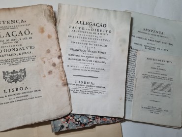 PUBLICAÇÕES PORTUGUESAS DE DIREITO DO SÉC. XVIII E XIX