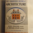 THE OBSERVER`S BOOK OF ARCHITECTURE