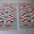 Dois tapetes kilim