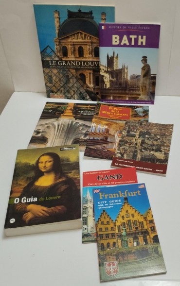 Lote de guias de turismo 