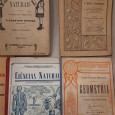 Seis (6) Livros escolares de Sciências e Geografia Antigos