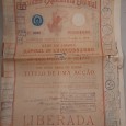 Conjunto de Cinco Três(3) Títulos de Acções 