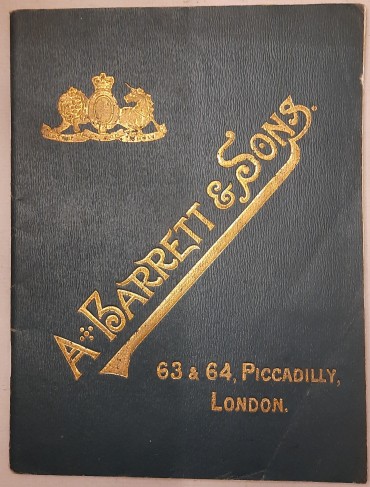 Catálogo de Vendas “A. Barret & Sons”
