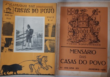 Quatro (4) Revistas “Mensário das Casas do Povo” 	