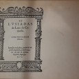Os Lusíadas de Luís de Camões - Capa com reproduções