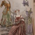 Folhas soltas da revista francesa Le Modes de La Saison