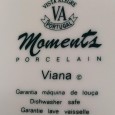 Vinte pratos de sobremesa de tamanhos diferentes