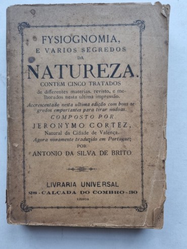 FYSIOGNOMIA E VARIOS SEGREDOS DA NATUREZA