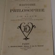 HISTOIRE DE LA PHILOSOPHIE