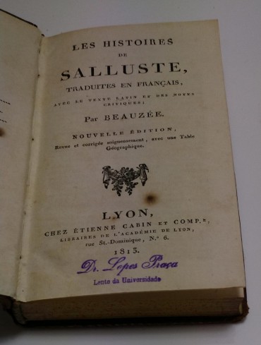 LES HISTOIRES DE SALLUSTE