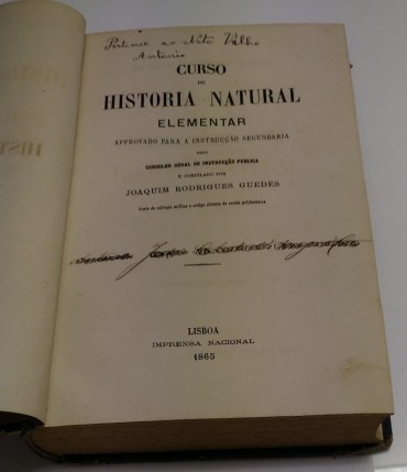 CURSO DE HISTORIA NATURAL ELEMENTAR