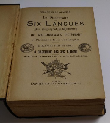 LE DICTIONNAIRE DES SIX LANGUES 