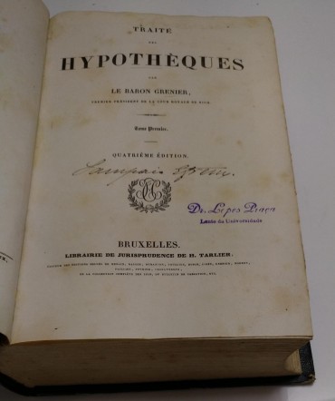 TRAITÉ DES HYPOTHÈQUES